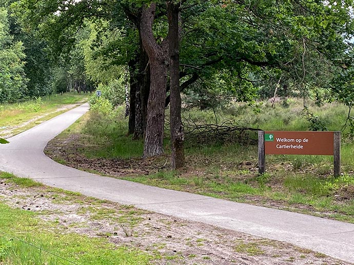 natuurgebied cartierheide