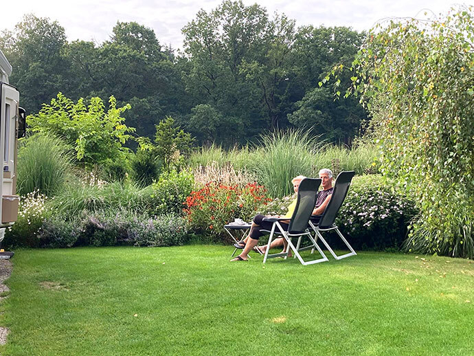 ontspannen campercamping