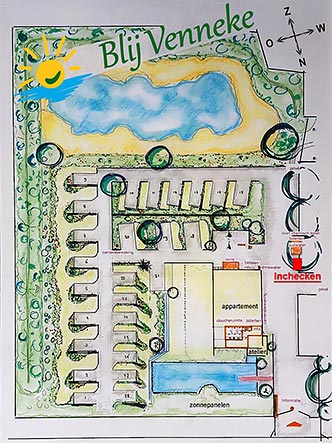 plattegrond camperplaats blij venneke