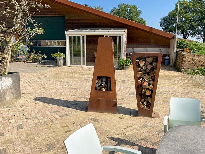 serre sanitair zitgedeelte campercamping