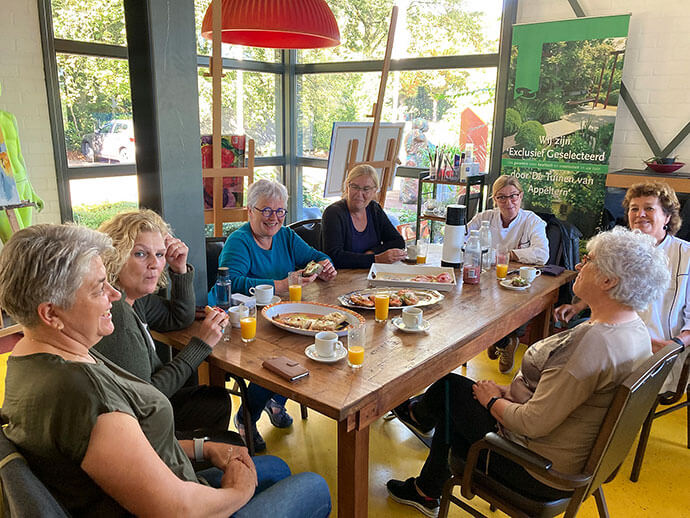 workshop schilderen campercamping blij venneke